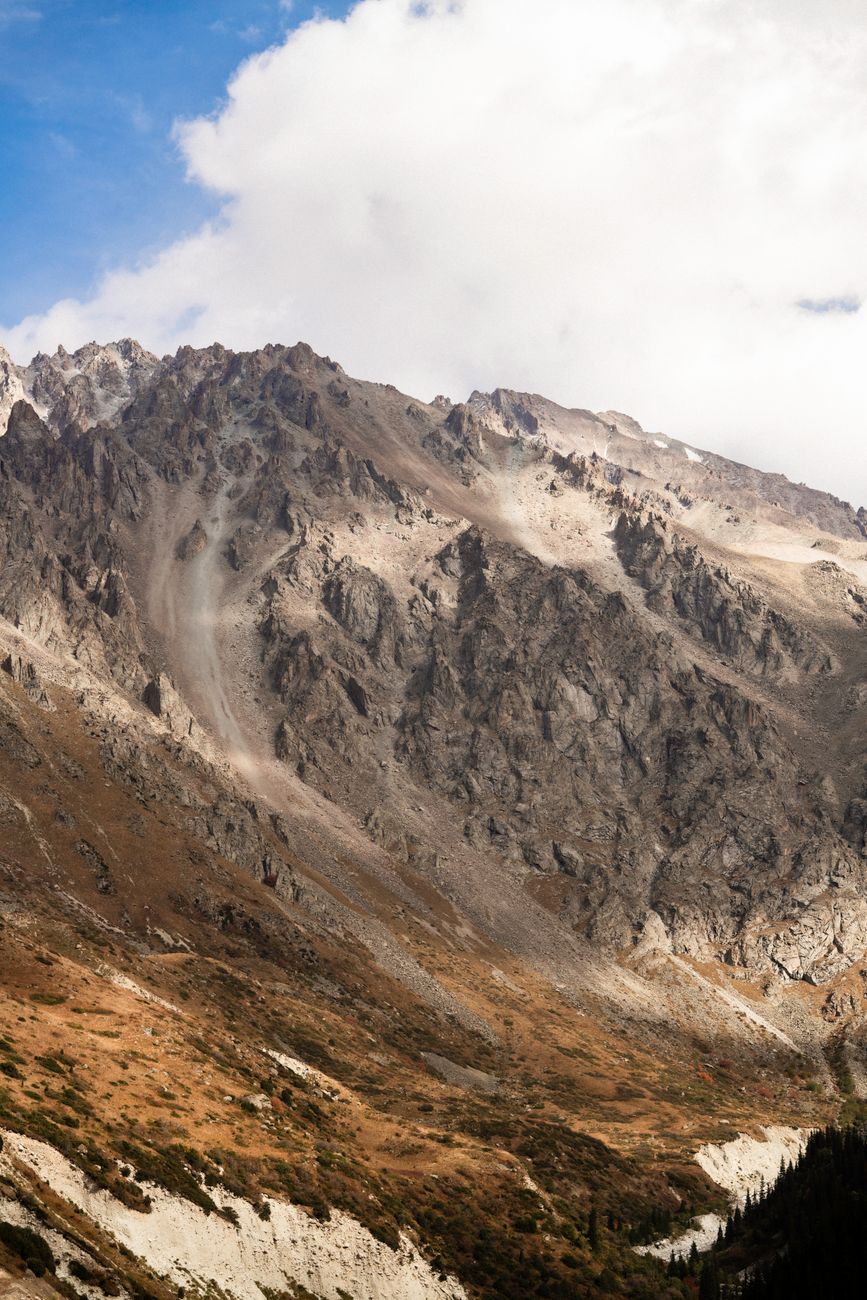 Vysoké Tatry, hrebeň nad Zeleným plesom